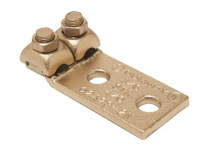 Burndy Terminal para Cable Q2A342N, 2 Polos, 500 MCM AWG, Cobre, 1 Pieza