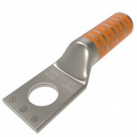 Burndy Terminal para Cable YA27, 1 Orificio 1/2", Naranja