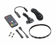 Cablemod Kit de Tira LED RGB WideBeam con Control, Aura Sync, 30cm