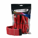 Cablemod Kit de Cables de Poder PCI Express, Rojo, incluye 1x Cable ATX 24-pin/1x EPS 8-pin/1x EPS 4+4-pin/1xPCI-E 16-pin a 3x8-pin