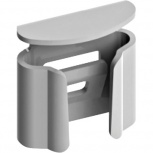 Cablofil FASLOCK Small GS - Clip Cablofil para Armar Curvas, 25 Piezas