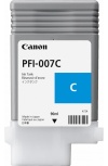 Tanque de Tinta Canon PFI-007C Cian, 90ml