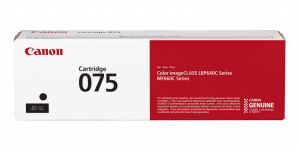 Tóner Canon CRG-075 Negro, 1.300 Páginas