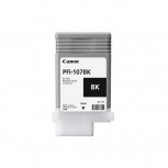 Tanque de Tinta Canon PFI-107BK Negro, 130ml,