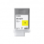 Tanque de Tinta Canon PFI-107Y Amarillo Amarillo, 130ml,