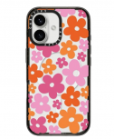 Casetify Funda Abstract Florals para iPhone 16, Multicolor