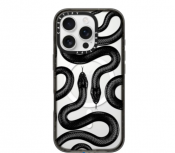 Casetify Funda King Snake para iPhone 16 Pro, Negro