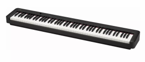 Casio Piano Digital CDP-S160, 88 Teclas, 10 Tonos, USB-B, Negro