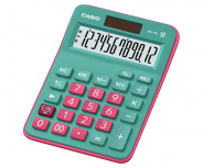 Casio Calculadora Básica MX-12B-GNRD, 12 Dígitos, Batería/Energía Solar