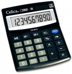 Celica Calculadora de Bolsillo CA-351A, 10 Dígitos, Batería/Energía Solar, Negro