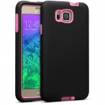 Cellairis Funda Rapture Elite para Samsung Galaxy Alpha, Negro/Rosa