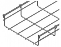 Charofil Charola Tipo Malla para Rack, 54/200mm, 3 Metros, hasta 172 Cables, Electro Zinc (EZ)