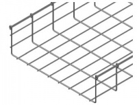 Charofil Charola Tipo Malla para Rack, 116/400mm, 3 Metros, hasta 738 Cables, Electro Zinc (EZ)