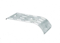 Charofil Bajada Ranurada para Cable, 95/186mm, Electro Zinc (EZ)