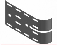 CHarofil Bajada para Cable, EX, 180mm, Gris