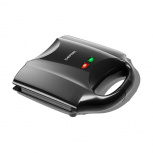 Chefman Sandwichera RJ01-V2-SM-NE, 2 Porciones, 750W