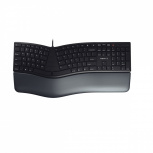 Cherry Teclado KC 4500 ERGO, Alámbrico, Negro (Inglés)