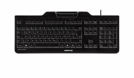 Teclado Cherry KC1000, Alámbrico, USB, Negro (Inglés)
