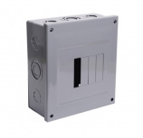 Chint Tablero de Subdistribución y Alumbrado C2Q04S, 4 Módulos, 100A, Gris