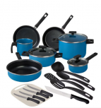 Cinsa Batería de Cocina Duramax Edition, Acero Vitrificado, Antiadherente, 7 Piezas