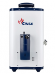 Cinsa Calentador de Agua CDP-09-NAT, Gas Natural, 624 Litros/Hora, Negro/Blanco