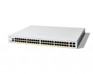 Switch Cisco Gigabit Ethernet Catalyst 1200, 48 Puertos PoE+ 10/100/1000Mbps + 4 Puertos SFP+, 375W, 176 Gbit/s, 8000 Entradas - Administrable