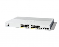 Switch Cisco Gigabit Ethernet Catalyst 1300, 24 Puertos PoE+ 10/100/1000Mbps + 4 Puertos SFP, 195W, 56 Gbit/s, 16000 Entradas - Administrable ― Envío gratis limitado a 50 unidades por cliente