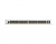 Switch Cisco Gigabit Ethernet Catalyst 1300, 48 Puertos PoE+ 10/100/1000Mbps + 4 Puertos SFP, 375W, 104 Gbit/s, 16000 Entradas - Administrable  image