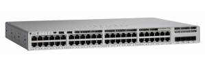 Switch Cisco Catalyst 9200L, 48 Puertos Gigabit Ethernet 10/100/1000 48 x PoE+ 740W, 4 Puertos SFP, 104 Gbit/s, 16000 Entradas, Administrado  ― Abierto