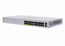 Switch Cisco Gigabit Ethernet Business CBS110, 24 Puertos 10/100/1000Mbps (12x PoE) + 2 Puertos SFP, 32 Gbit/s, 8000 Entradas - No Administrable ― Envío gratis limitado a 50 unidades por cliente