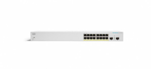 Switch Cisco Gigabit Ethernet Business 220 Smart, 16 Puertos 10/100/1000Mbps + 2 Puertos SFP+, 36 Gbit/s, 8192 Entradas  - Administrable