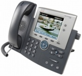 Cisco Teléfono IP 7945G, Pantalla TFT, Altavoz, 2x RJ-45, Gris