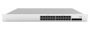 Switch Cisco Meraki Gigabit Ethernet MS210-24, 24 Puertos 1GbE + 4 Puertos 1GbE SFP, 128 Gbit/s, 16.000 Entradas - Administrable  image