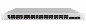 Switch Cisco Meraki Gigabit Ethernet MS210-48, 48 Puertos 1GbE + 4 Puertos 1GbE SFP, 176 Gbit/s, 32.000 Entradas - Administrable