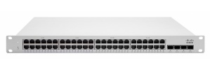 Switch Cisco Meraki Gigabit Ethernet MS225-48FP, 48 Puertos PoE 1GbE + 4 Puertos 10GbE SFP+ Uplink, Full PoE 740W, 176 Gbit/s, 32.000 Entradas - Administrable  image