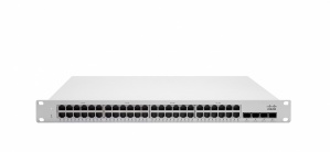 Switch Cisco Meraki Gigabit Ethernet MS250-48FP, 48 Puertos PoE+ 1GbE + 4 Puertos 10GbE SFP+, Full PoE 720W, 172Gbit/s, 32.000 Entradas - Administrable