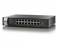 Router Cisco Ethernet RV325 Dual WAN VPN, 16x RJ-45, 2x USB ...