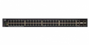 Switch Cisco Gigabit Ethernet SG550X-48MP, 48 Puertos 10/100/1000Mbps + 2 Puertos SFP+, 176 Gbit/s, 16.000 Entradas - Administrable