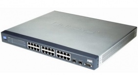 Switch Cisco Gigabit Ethernet SG300-28, 10/100/1000Mbps, 56Gbit/s, 26 Puertos, 8000 Entradas – Administrable