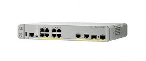 Switch Cisco Gigabit Ethernet Catalyst 3560-CX PoE IP Base, 8 Puertos 10/100/1000Mbps + 2 Puertos SFP, 32 Gbit/s - Administrable