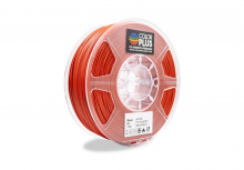 Color Plus Bobina de Filamento ABS AB175071, Diámetro 1.75mm, 1kg, Rojo