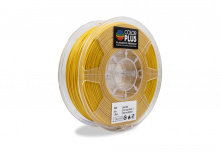 Color Plus Bobina de Filamento PLA PL175121, Diámetro 1.75mm, 1kg, Amarillo