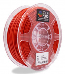 Color Plus Bobina de Filamento PLA PL300071, Diámetro 2.85mm, 1kg, Rojo