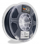Color Plus Bobina de Filamento PLA PL300101, Diámetro 2.85mm, 1kg, Gris