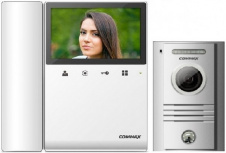 Commax Videoportero/Interfon DRC-40K, 4.3", Altavoz, Alámbrico, Gris