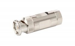 CommScope Conector Coaxial BNC Macho, Plata