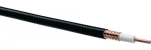 Commscope Bobina de Cable Coaxial, 152 Metros, Negro