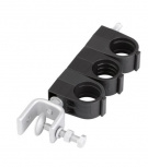 Commscope Organizador de Cables SHK-78-3-P, Negro