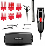 Conair Kit Rasuradora HC91RES, Negro/Rojo