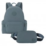 Cool Capital Mochila Canyon de Nylon/Poliéster para Laptop 14", Verde